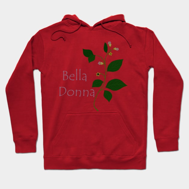 Bella Donna Hoodie by artsandherbs